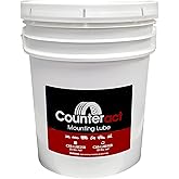Counteract Premium Tire Mounting Lube for All Tire/Wheel Applications - with Rust Inhibitors (40lb) CBB-LUBE40B