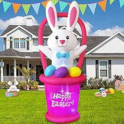 Danxilu Easter Inflatables Decorations, 7 Foot Blow