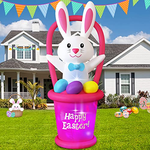 Danxilu Easter Inflatables Decorations, 7 Foot Blow
