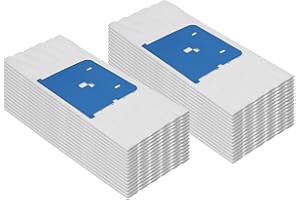 KozzHogar 30 Pack M6 Disposable Microfiber Deep Clean Wet Pads for iRobot Braava Jet M Series M6 6110 6112 6113 6012 Ultimate Robot Mop, Compare to Part # 4632824