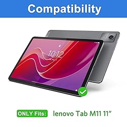 CoBak case for Lenovo Tab M11, Slim Stand Hard Back