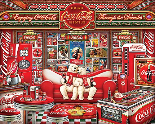 Springbok Puzzles - Decades - 1000 Piece Jigsaw Puzzle - Large 24 Inches by 30 Inches Puzzle - Made in USA - Unique Cut Interlocking Pieces