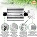 Yield Lab Professional Series 1000W HPS Open Wing Double Ended Reflector