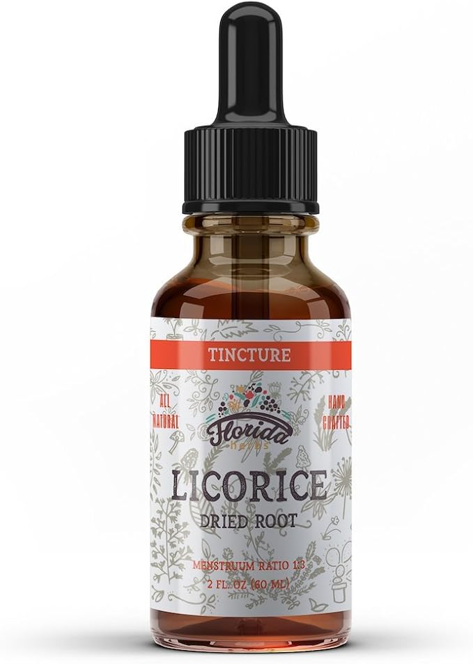 Licorice Tincture, Organic Licorice Extract (Glycyrrhiza