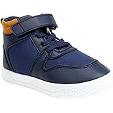 Baby Walking Shoes High-Top Boy Sneakers Lightweight Non Slip Toddler Shoes for 6 9 12 18 24 Months
