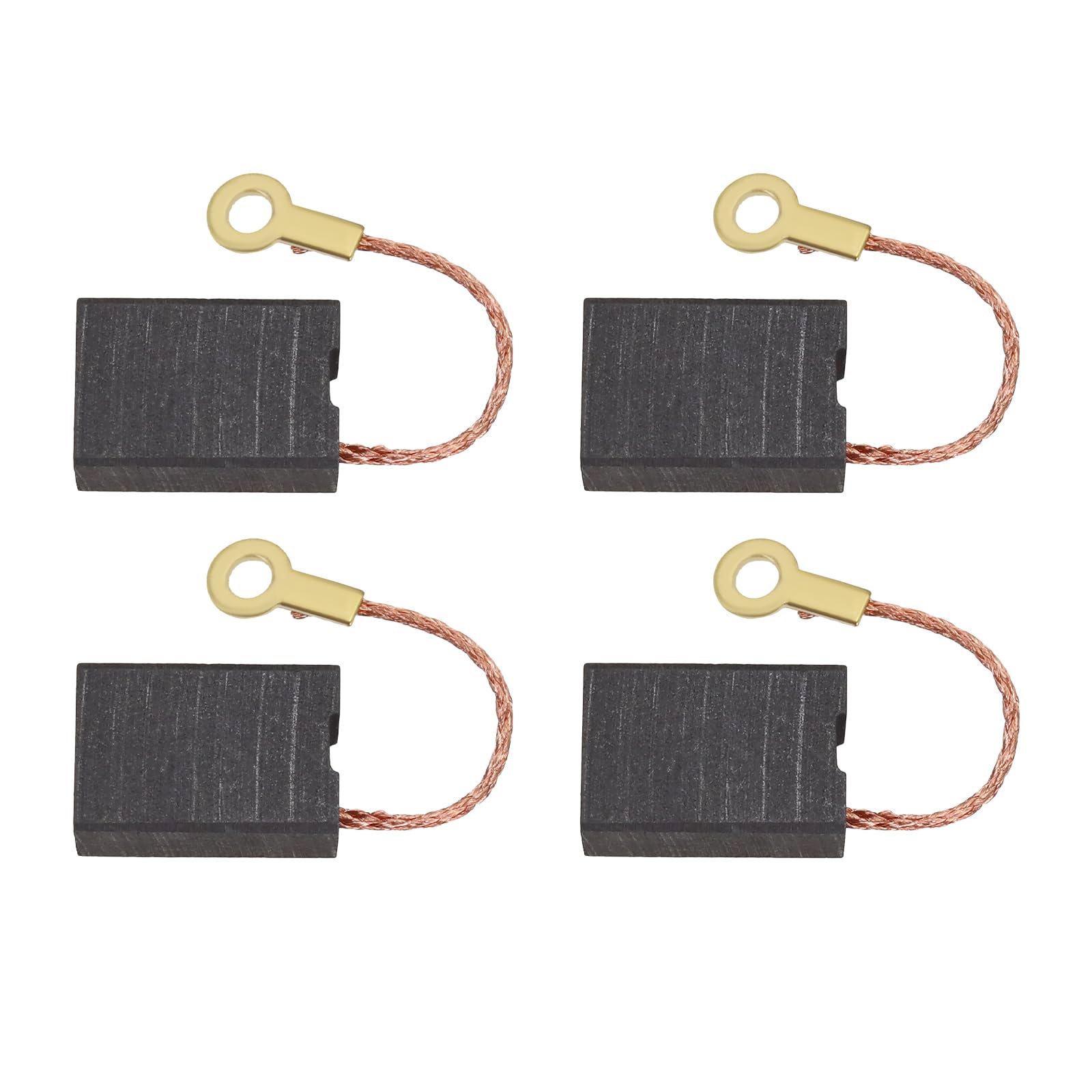 YINETTECH 2 Pairs of Carbon Brushes with Autostop Electric Tool Angle Grinder Motor Carbon Brushes Compatible with Parkside PWS 230 A1, 8x13x19mm