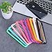 Besgoods 10-Pack Colorful Clear Case Slim Fit Thin Cute Protective Phone Cases with Soft TPU Gel Bumper Hard PC Back Cover Skin Compatible with iPhone X / 10