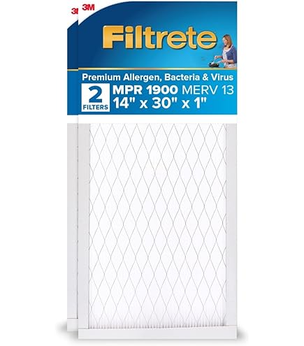 K&N 14x30x1 HVAC Furnace Air Filter, Lasts A