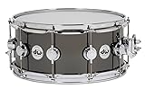 DW Collector's Series Black Nickel Over Brass Snare