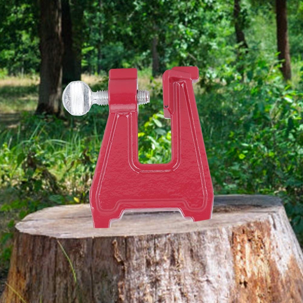Chainsaw Stump, Universal Sharpener Chainsaw Sharpening Stump, Chainsaw Stump Vise Outdoor Tree Cutting for Chainsaw Sharpening Wood Splitting