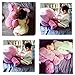 Qiyun Stuffed Elephant Plush Pillow Toy Purple 24