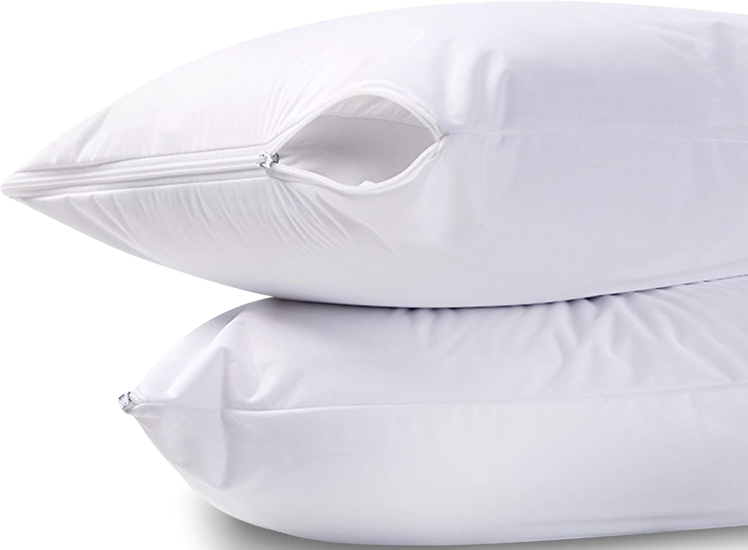 Utopia Bedding Waterproof Zippered Pillow Encasement Set of 2