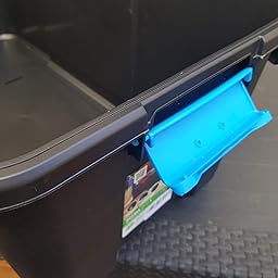 CURVER Caja Ordenacion Scuba Box, Negro y Azul, L: Amazon.es: Hogar