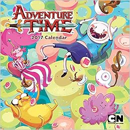 Adventure Time 2017 Wall Calendar By Cartoon Network (9781419720796)