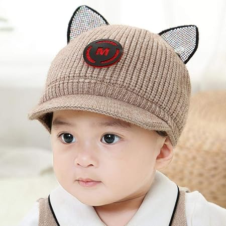 knitted baseball cap baby