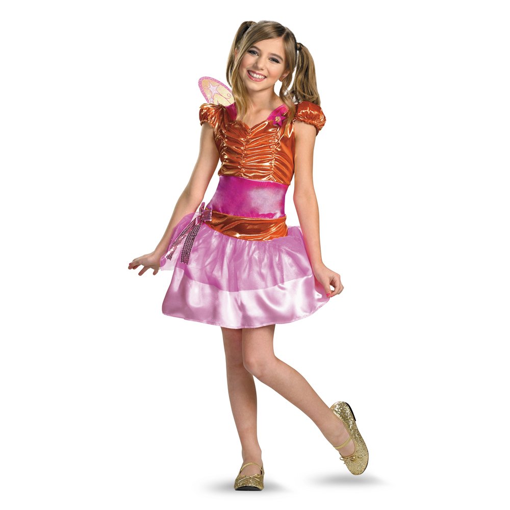 Buy Winx Club Stella Classic Costume, Pink/Orange, Small/46x Online at