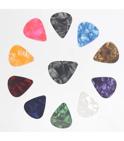 Amazon.com: Cheerock Pack of 30 Celluloid Guitar Picks