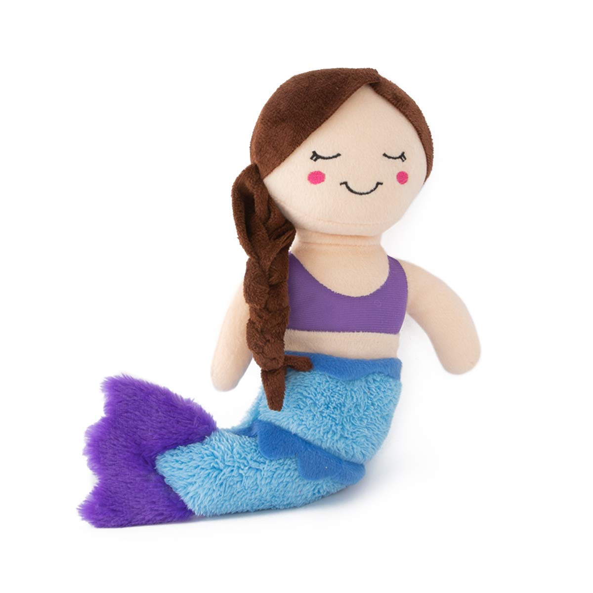 Zippy Paws Storybook Snugglerz - Maddy the Mermaid Dog Toy