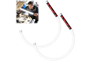 Flexible LED Flashlight Stick, 27" Bendable Mechanic Light, Work Light with High-Lumen LED, 3 Brightness Modes, Rechargeable 
