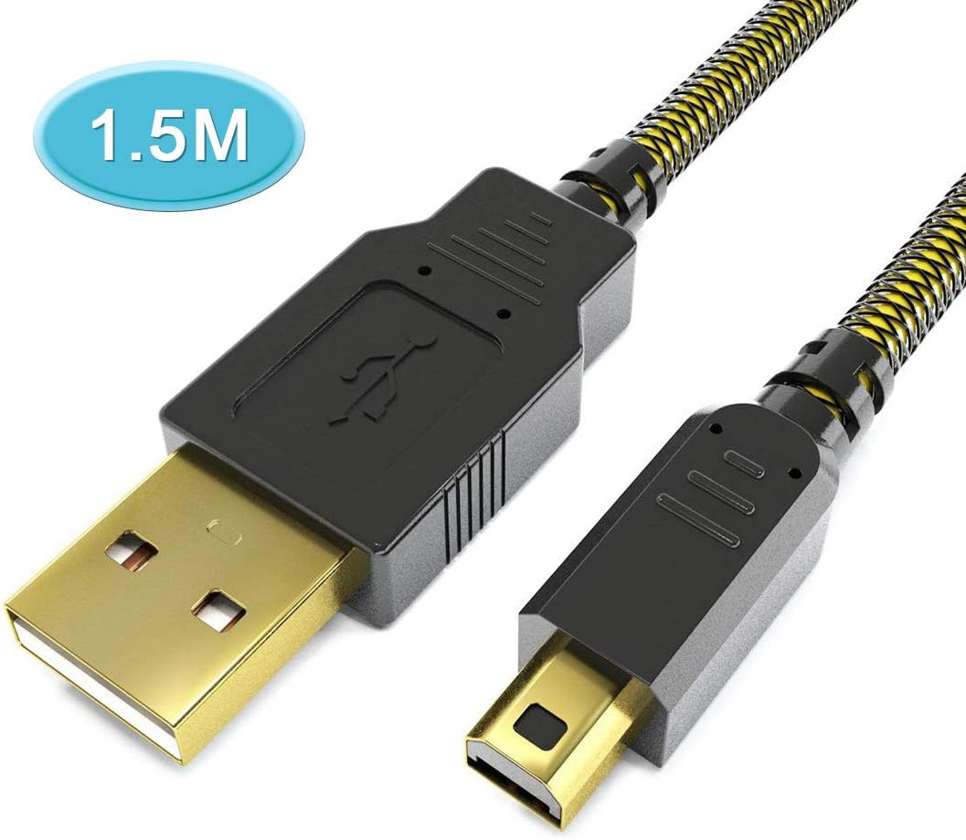 Amazon Co Jp 6amlifestyle New ニンテンドー3ds Usb充電ケーブル New3ds New 2ds Ll New 3dsll 3ds 3dsll 2dsdsi Dsi Ll兼用 ナイロン編み 1 5m ゲーム