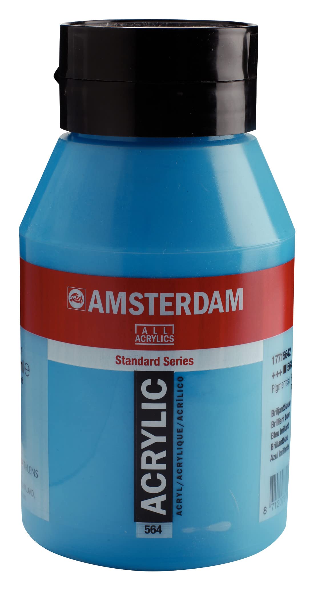 Amsterdam Standard Series Acrylic Jar 1000 ml Brilliant Blue 564