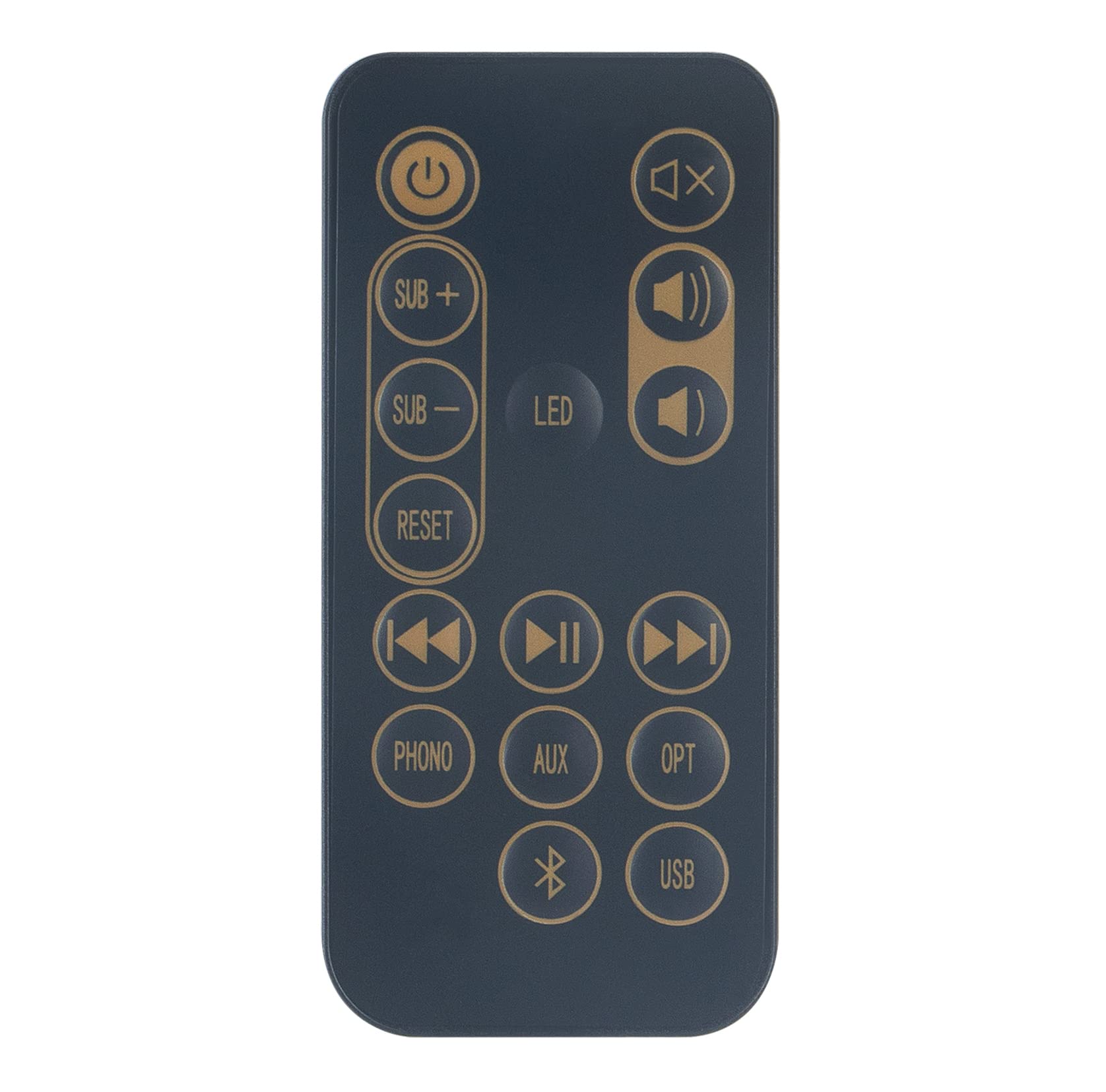 AULCMEET Replacement Remote Control Compatible with Klipsch Soundbar Audio System R15PM R-51PM R-15PM RT1062775 1062775
