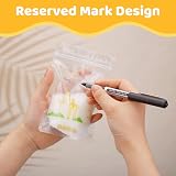 Partideal 120 Pcs 150ml Breast Milk Storage Bags with Zipper Seal view 4