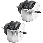 Engine Motor Mount Set 2Pcs for Cadillac 2003-2014 CTS, 2004-2008 2009 SRX | 2005-2011 STS V6 V8, Set of 2 Engine Motor Mount Replace OE # A5455HY, 3149, 25971086, 25971088