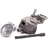 Melling Oil Pump, Wet Sump, Internal, High Volume, High Pressure, Drive Shaft/Pickup Included, compatible with Small Block Chevy, Kit