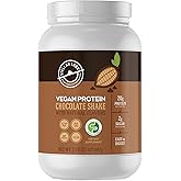 Stellar Labs Vegan Protein Powder with BCAA's & Antioxidants | Certified Low FODMAP, Non GMO, Gluten Free, Soy Free, Low Carb, with Stevia | Lean Plant Based Protein Powder Shakes | Chocolate
