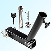 Soporte para mástil de bandera de Estados Unidos, soporte para mástil de bandera, soporte universal para todos los receptores