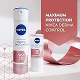 NIVEA Derma Dry Control Antiperspirant 96H Deodorant Spray 200ml Women Sweat view 5