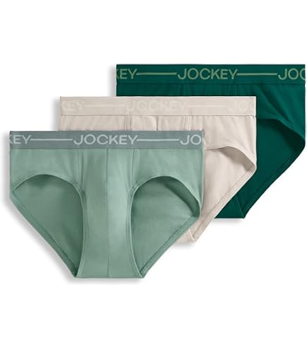 Jockey Life 4-Pack Men's Fresh Microfiber Stretch Low-Rise Briefs