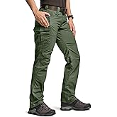 CQR Women's Flex Stretch Tactical Pants, Water Resistant Ripstop Cargo Work Pants with Pockets for Outdoor & Hiking