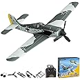 VOLANTEXRC RC Plane FW190 Fighter 4CH Remote Control Airplane RTF with Aileron, Gyro, Aerobatics & 3 Modes to Fly, Hobby Radio Controlled Warbird Aircraft for Adults, Beginners, Boys (761-17)