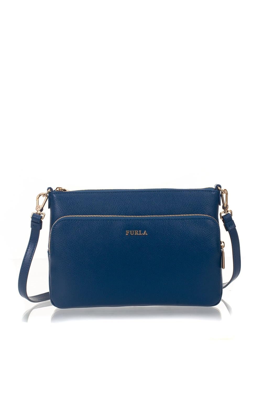 BORSA FURLA ROYAL XL CROSSBODY POUCH 942821 BLU PAVONE Amazon.it