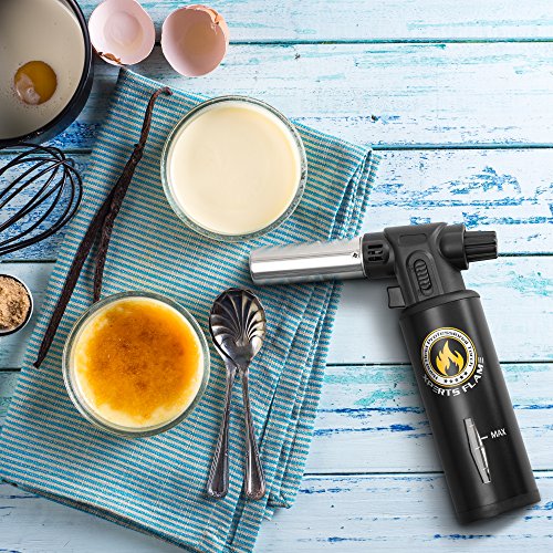 Kitchen {Culinary} Torch Cooking Torch For Creme Brulee Butane Blow Torch For Home & Pro