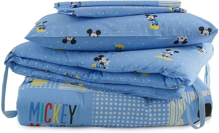 Disney Baby Dimensions 40 X 180 Cm Revetement 100 Coton Rembourrage En Fibre Hypoallergenique De Polyester Fabrique En Italie Tour De Lit Pour Lit Bebe Mickey Patch Matelas Et Linge De Lit Disney Baby Dimensions 40 X 180 Cm Revetement 100 Coton Rembourrage En Fibre Hypoallergenique De Polyester Fabrique En Italie Tour De Lit Pour Lit Bebe Mickey Patch Matelas Et Linge De Lit