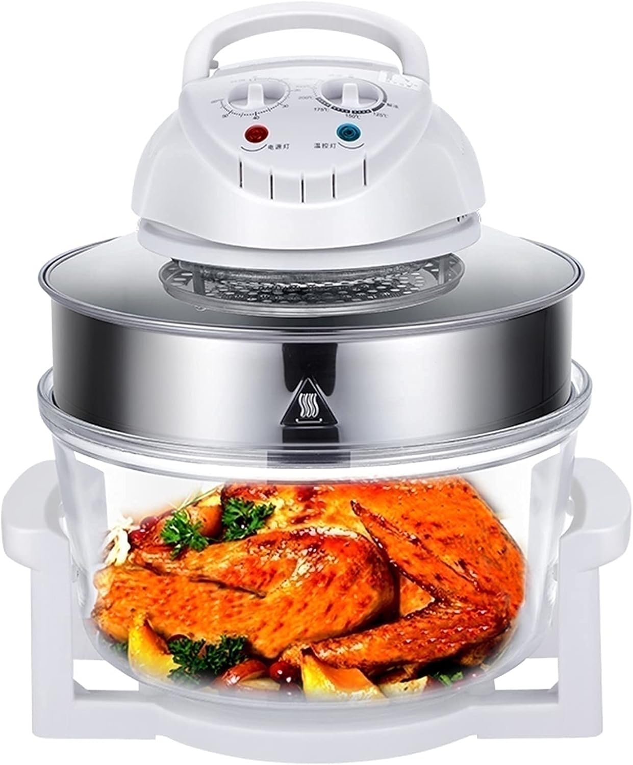 Air Fryers - 12L Electric Hot Air Fryers Oven Roaster Infrared Air Fryer Multi Cooker Turbo Convection Oven More Energy-Saving Frying/Bake/Steamin Oil-free healthy cookware