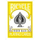 Bicycle Rider Back Yellow Deck