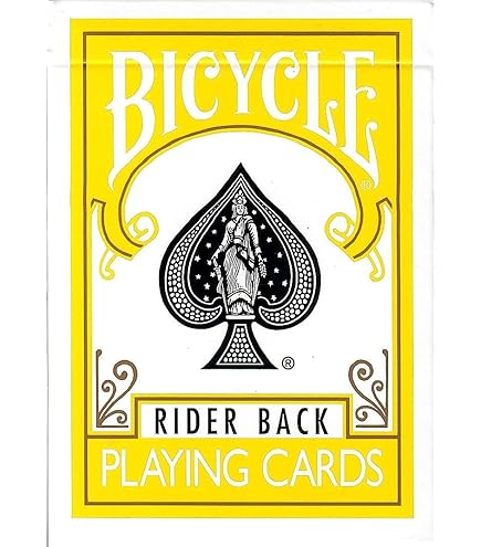 Amazon.com: 4 Decks Bicycle Rider Back Standard Poker Playing