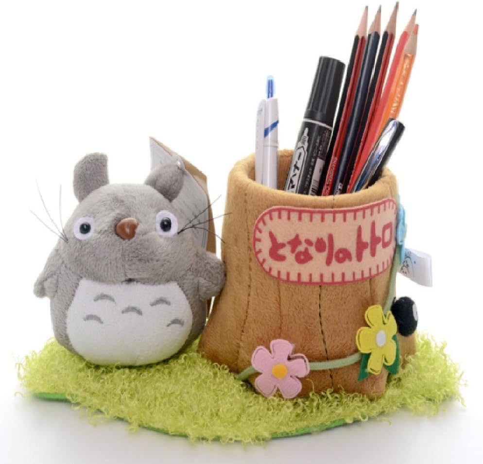 HILARIOUS-ME My Neighbor Totoro Tree Pencil Pen Holder Plush Stationery 8''