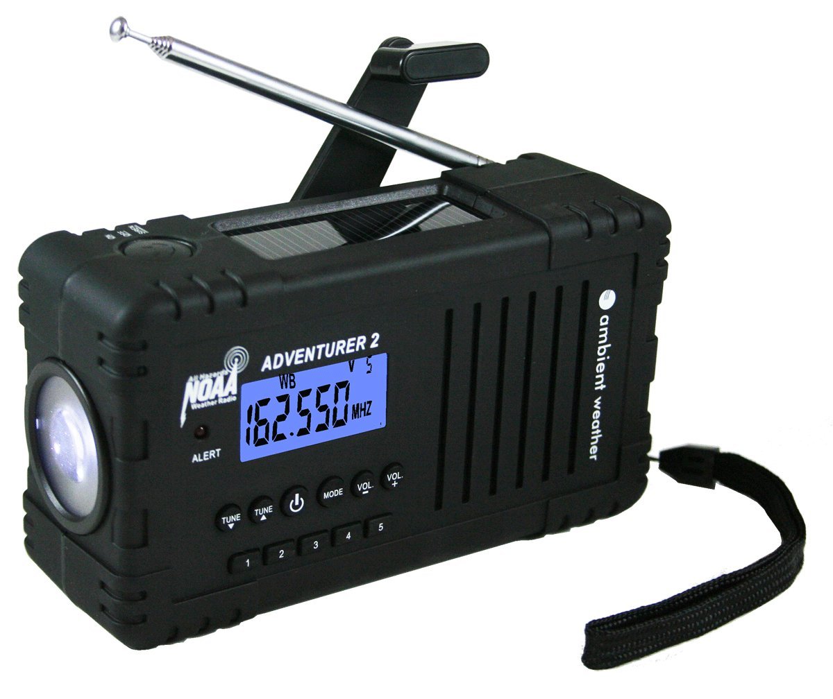 Ambient WR-335 Hand Cranked Weather Radio