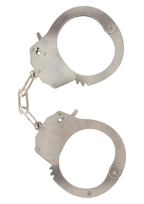 Handschellen erotischen. Metall. Unisex, für Damen und Herren. Sexuelle Handschellen mit zwei Schlüsseln TOYJOY