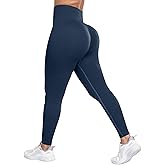 NORMOV Seamless Workout Butt Lifting Leggings - Booty Scrunch Gym Leggings for Women