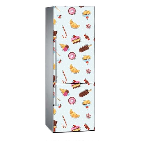 Oedim Vinilo para Frigorífico Helados Regaliz 185 x 70 cm ...