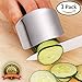 Finger Guard & Protector for Cutting and Chopping - Stainless Steel Slicing Kitchen Tool to Protect Your Fingers (3-Pack)