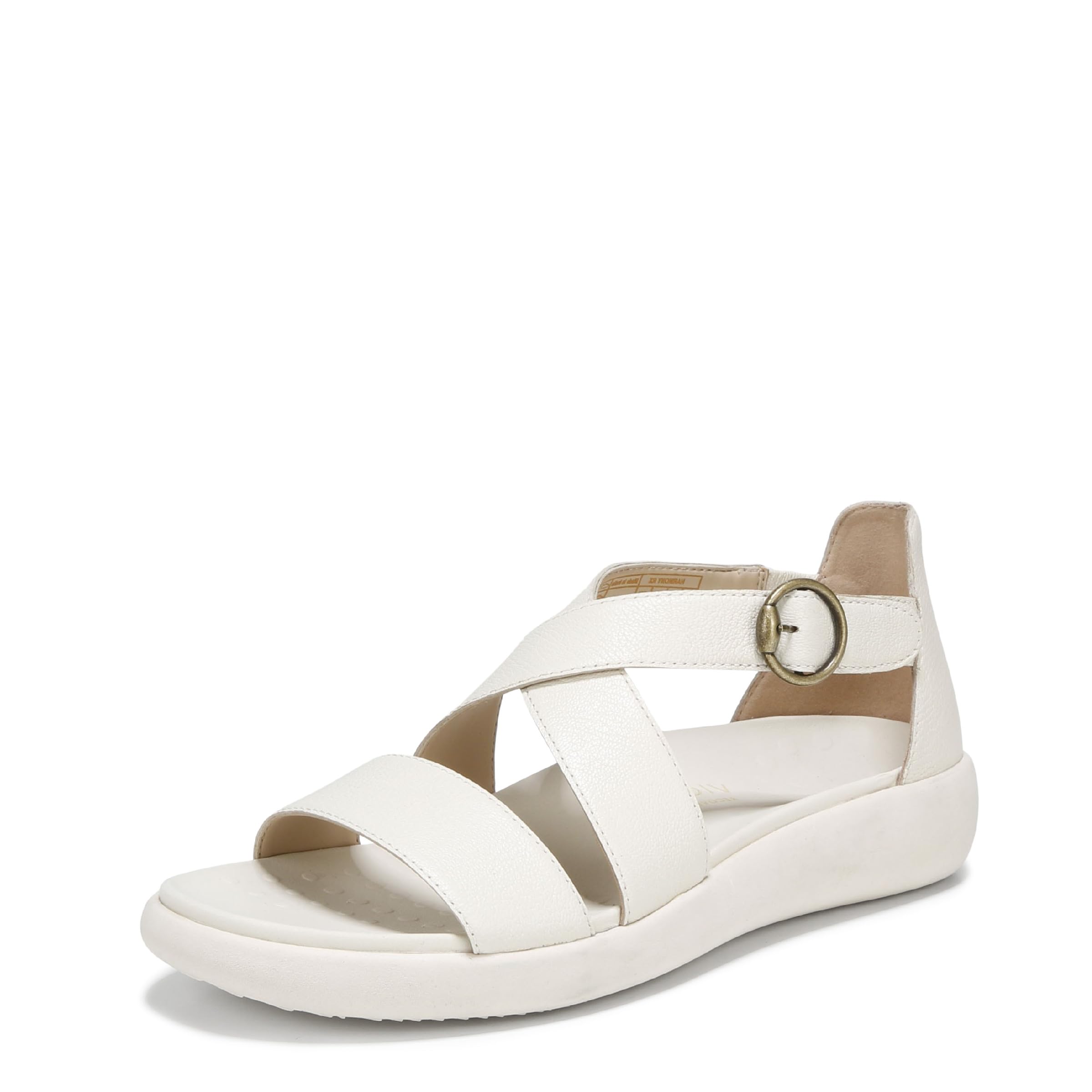 Vionic Women’s Harmony RX Sandal, Cream Leather, 13