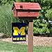 College Flags & Banners Co. Michigan Team University Wolverines Go Blue Garden Flag and Yard Banner