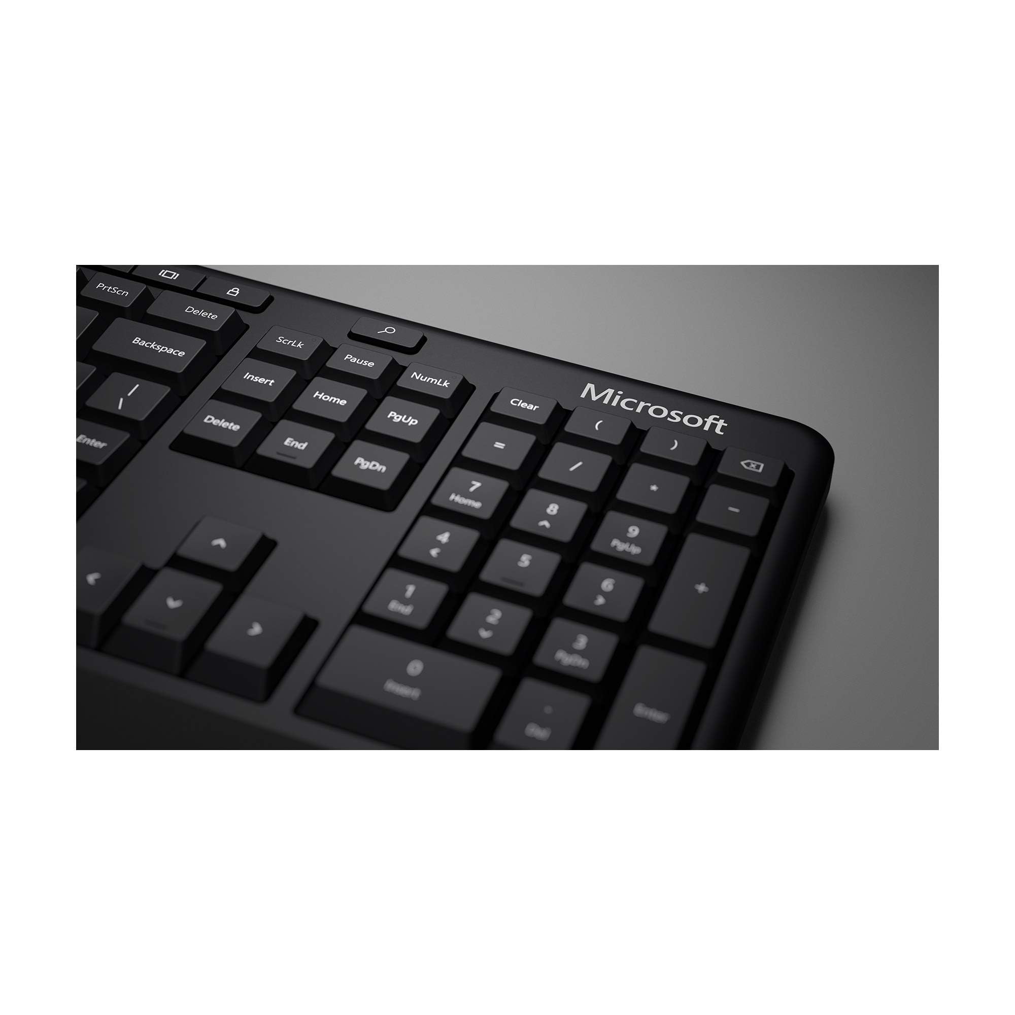 Microsoft LXM-00004 Wired Ergonomic Keyboard, Black